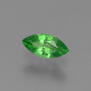 0.29 ct Green Tsavorite Garnet Stone, Natural Tsavorite Garnet in Marquise Facet Shape for Sale