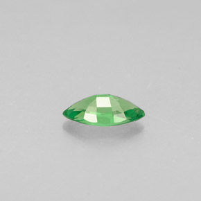 Tsavorite Garnet Gemstone in 5.7 x 3 mm Size for Sale, Tsavorite Garnet Stone in Chrome Green Color