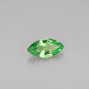0.27 ct Green Tsavorite Garnet Stone, Natural Tsavorite Garnet in Marquise Facet Shape for Sale