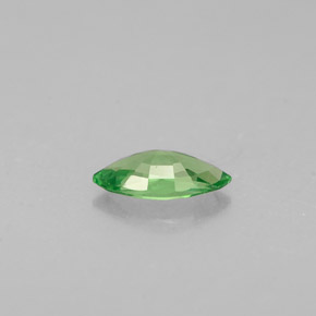 Tsavorite Garnet Gemstone in 6.1 x 3.2 mm Size for Sale, Tsavorite Garnet Stone in Chrome Green Color