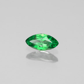 0.23 ct Green Tsavorite Garnet Stone, Natural Tsavorite Garnet in Marquise Facet Shape for Sale