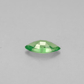 Tsavorite Garnet Gemstone in 6 x 3 mm (calibrated) Size for Sale, Tsavorite Garnet Stone in Chrome Green Color