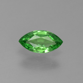 0.29 ct Green Tsavorite Garnet Gemstone, Tsavorite Garnet Gem in Marquise Facet Shape for Sale.