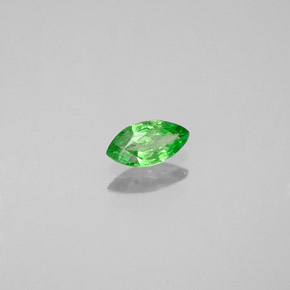 0.25 ct Green Tsavorite Garnet Stone, Natural Tsavorite Garnet in Marquise Facet Shape for Sale