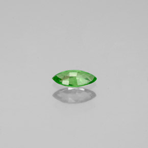 Tsavorite Garnet Gemstone in 5.9 x 3.1 mm Size for Sale, Tsavorite Garnet Stone in Chrome Green Color