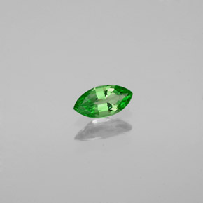 0.25 ct Green Tsavorite Garnet Stone, Natural Tsavorite Garnet in Marquise Facet Shape for Sale