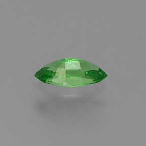 Tsavorite Garnet Gemstone in 5.9 x 3 mm Size for Sale, Tsavorite Garnet Stone in Chrome Green Color