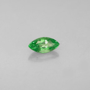 0.33 ct Green Tsavorite Garnet Stone, Natural Tsavorite Garnet in Marquise Facet Shape for Sale