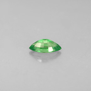 Tsavorite Garnet Gemstone in 6 x 3 mm (calibrated) Size for Sale, Tsavorite Garnet Stone in Chrome Green Color