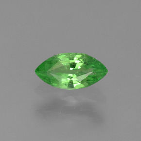 0.31 ct Green Tsavorite Garnet Gemstone, Tsavorite Garnet Gem in Marquise Facet Shape for Sale.