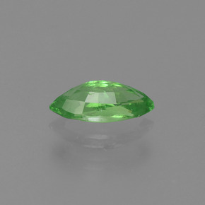 Tsavorite Garnet Gemstone in 6 x 3 mm (calibrated) Size for Sale, Tsavorite Garnet Stone in Chrome Green Color