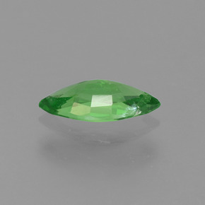 Tsavorite Garnet Gemstone in 7 x 3.5 mm (calibrated) Size for Sale, Tsavorite Garnet Stone in Chrome Green Color