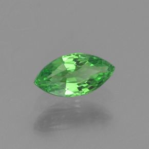 0.32 ct Green Tsavorite Garnet Stone, Natural Tsavorite Garnet in Marquise Facet Shape for Sale