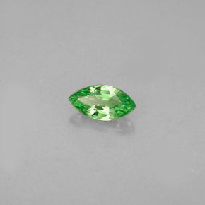 0.29 ct Green Tsavorite Garnet Stone, Natural Tsavorite Garnet in Marquise Facet Shape for Sale