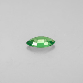 Tsavorite Garnet Gemstone in 6.1 x 3.2 mm Size for Sale, Tsavorite Garnet Stone in Chrome Green Color