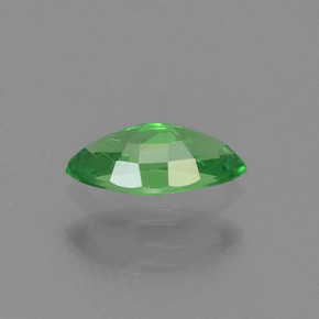 Tsavorite Garnet Gemstone in 6.2 x 3.3 mm Size for Sale, Tsavorite Garnet Stone in Chrome Green Color