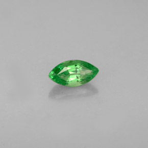 0.34 ct Green Tsavorite Garnet Stone, Natural Tsavorite Garnet in Marquise Facet Shape for Sale