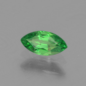 0.32 ct Green Tsavorite Garnet Stone, Natural Tsavorite Garnet in Marquise Facet Shape for Sale