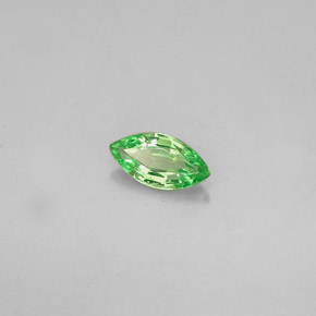0.27 ct Green Tsavorite Garnet Stone, Natural Tsavorite Garnet in Marquise Facet Shape for Sale