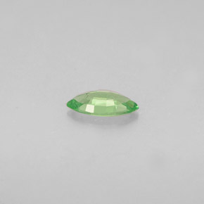Tsavorite Garnet Gemstone in 6.2 x 3.2 mm Size for Sale, Tsavorite Garnet Stone in Chrome Green Color