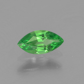 0.27 ct Green Tsavorite Garnet Stone, Natural Tsavorite Garnet in Marquise Facet Shape for Sale