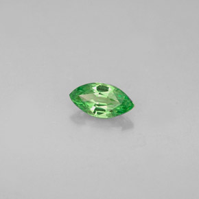 0.28 ct Green Tsavorite Garnet Stone, Natural Tsavorite Garnet in Marquise Facet Shape for Sale