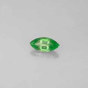 0.26 ct Green Tsavorite Garnet Stone, Natural Tsavorite Garnet in Marquise Facet Shape for Sale