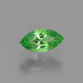 0.32 ct Green Tsavorite Garnet Stone, Natural Tsavorite Garnet in Marquise Facet Shape for Sale
