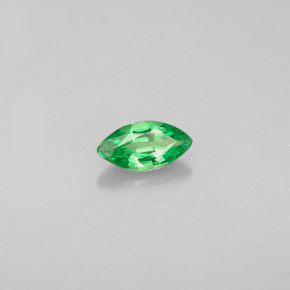 0.27 ct Green Tsavorite Garnet Stone, Natural Tsavorite Garnet in Marquise Facet Shape for Sale