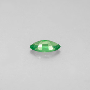 Tsavorite Garnet Gemstone in 6 x 3 mm (calibrated) Size for Sale, Tsavorite Garnet Stone in Chrome Green Color