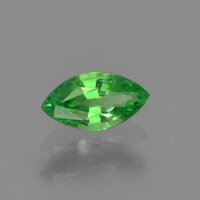 0.31 ct Green Tsavorite Garnet Stone, Natural Tsavorite Garnet in Marquise Facet Shape for Sale