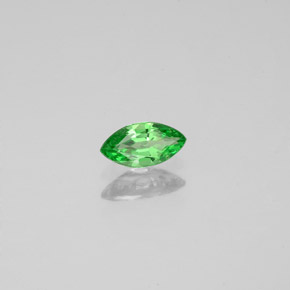 0.28 ct Green Tsavorite Garnet Stone, Natural Tsavorite Garnet in Marquise Facet Shape for Sale