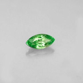 0.35 ct Green Tsavorite Garnet Stone, Natural Tsavorite Garnet in Marquise Facet Shape for Sale