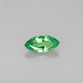 0.27 ct Green Tsavorite Garnet Gemstone, Tsavorite Garnet Gem in Marquise Facet Shape for Sale.
