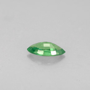 Tsavorite Garnet Gemstone in 6 x 3 mm (calibrated) Size for Sale, Tsavorite Garnet Stone in Chrome Green Color