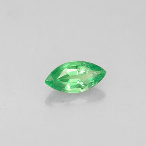0.31 ct Green Tsavorite Garnet Stone, Natural Tsavorite Garnet in Marquise Facet Shape for Sale