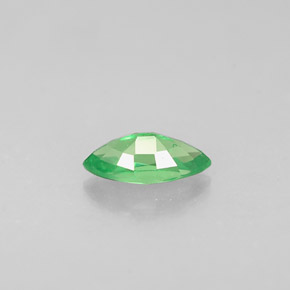 Tsavorite Garnet Gemstone in 6 x 3 mm (calibrated) Size for Sale, Tsavorite Garnet Stone in Chrome Green Color