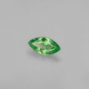 0.39 ct Green Tsavorite Garnet Stone, Natural Tsavorite Garnet in Marquise Facet Shape for Sale