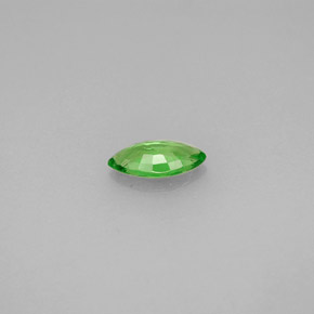 Tsavorite Garnet Gemstone in 7.2 x 3.7 mm Size for Sale, Tsavorite Garnet Stone in Vivid Green Color