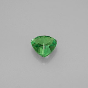 Tsavorite Garnet Gemstone in 4.3 x 4.2 mm Size for Sale, Tsavorite Garnet Stone in Vivid Green Color