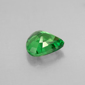 Tsavorite Garnet Gemstone in 6.7 x 6.3 mm Size for Sale, Tsavorite Garnet Stone in Chrome Green Color