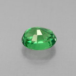 Tsavorite Garnet Gemstone in 6 x 5.3 mm Size for Sale, Tsavorite Garnet Stone in Chrome Green Color