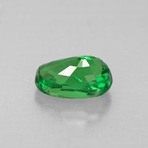 Tsavorite Garnet Gemstone in 7.7 x 5 mm Size for Sale, Tsavorite Garnet Stone in Chrome Green Color