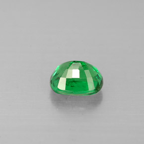 Tsavorite Garnet Gemstone in 5.2 x 4.3 mm Size for Sale, Tsavorite Garnet Stone in Chrome Green Color