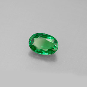 1.17 ct Green Tsavorite Garnet Stone, Natural Tsavorite Garnet in Oval Facet Shape for Sale
