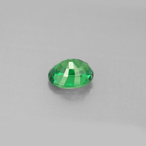 Tsavorite Garnet Gemstone in 6.6 x 5.5 mm Size for Sale, Tsavorite Garnet Stone in Green Color