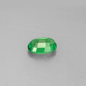 Tsavorite Garnet Gemstone in 7.3 x 5.2 mm Size for Sale, Tsavorite Garnet Stone in Green Color