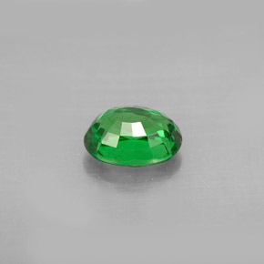 Tsavorite Garnet Gemstone in 7.5 x 5.6 mm Size for Sale, Tsavorite Garnet Stone in Chrome Green Color