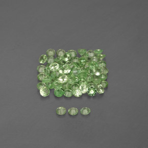 Tsavorite Garnet Gemstone in 1.5 mm Size for Sale, Tsavorite Garnet Stone in Green Color