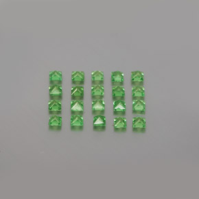 Tsavorite Garnet Gemstone in 2.3 x 2.3 mm Size for Sale, Tsavorite Garnet Stone in Green Color